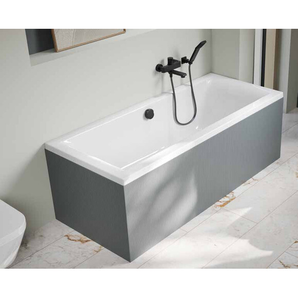 Акрилова ванна Radaway Rio WA1-65-170x075S (170x75 см, з ніжками та сифоном), Доступні розміри: 170 x 75, фото 