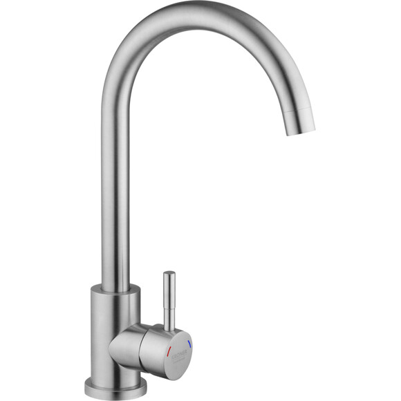 Кухонная мойка со смесителем Kroner KRG7848RHMESG035SP016 (78x48 см, 3.0/1.0 мм, с коландером, дозатором и сифоном), фото 14