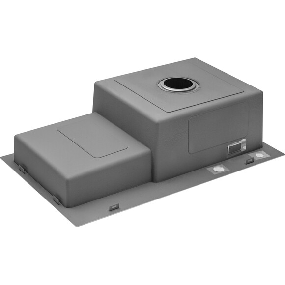 Кухонная мойка со смесителем Kroner KRG7848RHMESG035SP016 (78x48 см, 3.0/1.0 мм, с коландером, дозатором и сифоном), фото 9