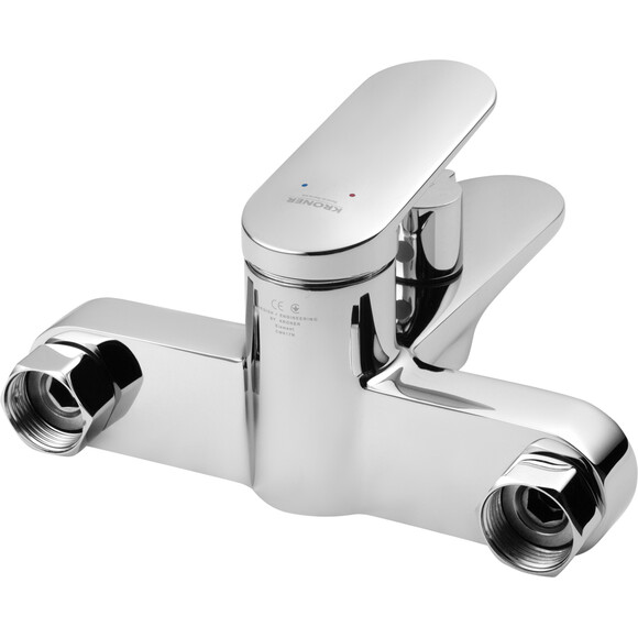 Комплект змішувачів для ванної кімнати Kroner Element 211801-0101 (хром), Колір виробника: хром, фото , изображение 4