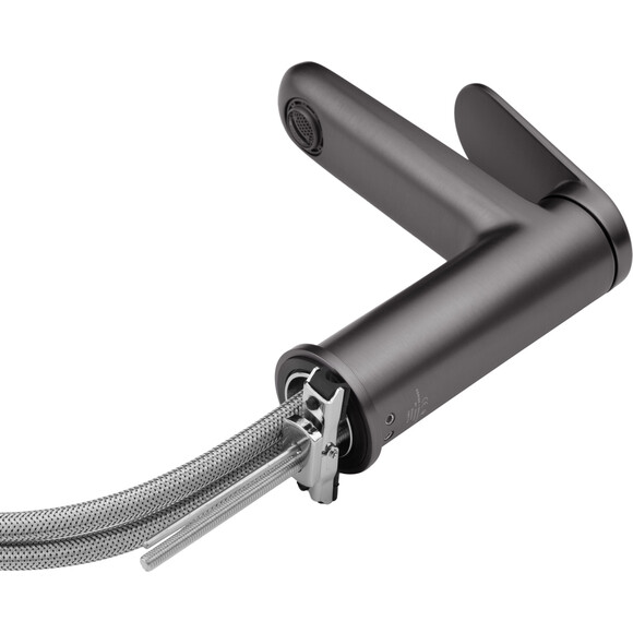 Комплект змішувачів для ванної кімнати Kroner Element 211801-5301 (графіт), Колір виробника: графіт, фото , изображение 12