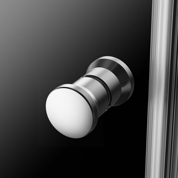 Душові двері Radaway Torrenta DWJ Chrome 132010-01-01 (80 см, скло прозоре, петлі хром, праві), Доступні розміри: 80 R, Колір виробника: прозоре скло, обробка хром, Расположение проема (входа): слева, фото , изображение 4