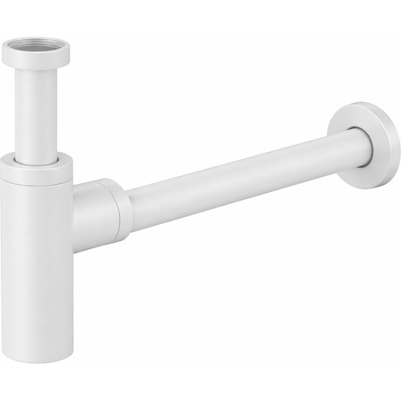 Сифон для раковины VBI White VBI-059100WT (белый, бутылочный), Цвет производителя: белый, фото 