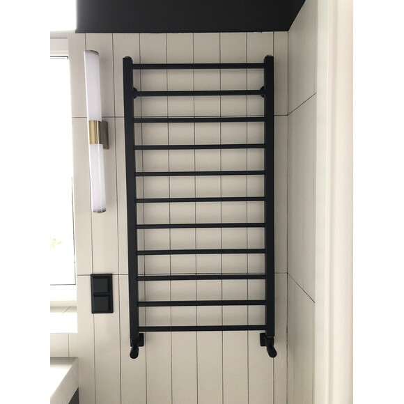 Электрический полотенцесушитель Genesis Aqua Flat GA-1204 (530x800, черный матовый, белый, графит), Доступные размеры: 530 x 800, фото 3
