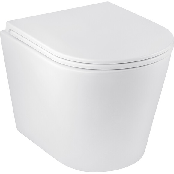 Комплект унитаз с инсталляцией 3 в 1 38971966243KA51R: безободковый подвесной унитаз Kroner Armada WHI513636 + система инсталляции для унитаза Grohe QuickFix Solido 38971000 + клавиша смыва Grohe QuickFix Even 389662430, фото 22