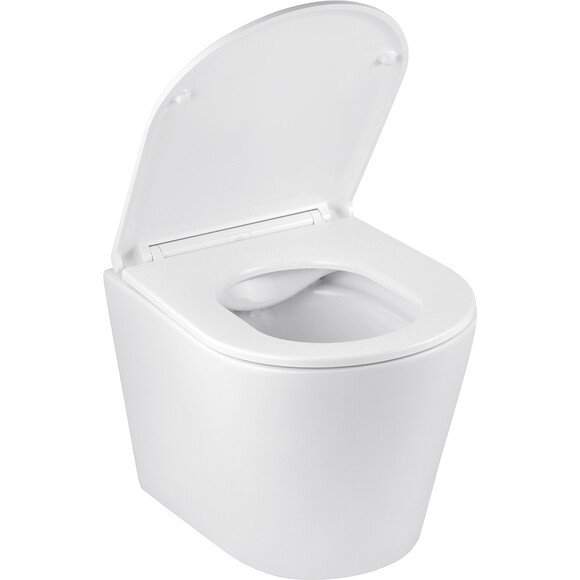 Комплект унитаз с инсталляцией 3 в 1 38971966243KA51R: безободковый подвесной унитаз Kroner Armada WHI513636 + система инсталляции для унитаза Grohe QuickFix Solido 38971000 + клавиша смыва Grohe QuickFix Even 389662430, фото 24