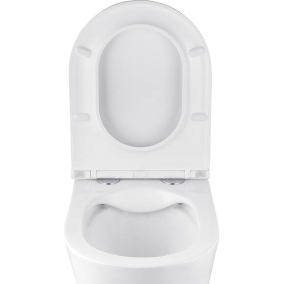 Комплект унитаз с инсталляцией 3 в 1 38971966243KA51R: безободковый подвесной унитаз Kroner Armada WHI513636 + система инсталляции для унитаза Grohe QuickFix Solido 38971000 + клавиша смыва Grohe QuickFix Even 389662430, фото 26