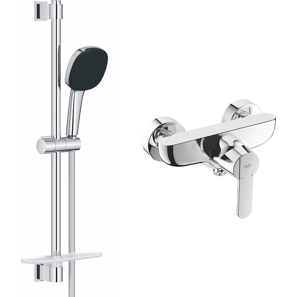 Смеситель для душа Grohe QuickFix Get Chrome 3288826929 (32888000+26929001, с душевым гарнитуром), фото 