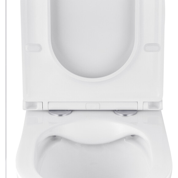 Комплект унитаз с инсталляцией 3 в 1 38971966243KA51R: безободковый подвесной унитаз Kroner Armada WHI513636 + система инсталляции для унитаза Grohe QuickFix Solido 38971000 + клавиша смыва Grohe QuickFix Even 389662430, фото 16