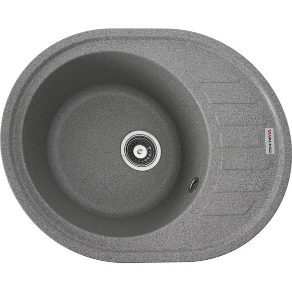 Мийка для кухні Valeso Soul 6250 (SP000046802, 62х50 см, сіра матова), Колір виробника: сірий матовий, фото 