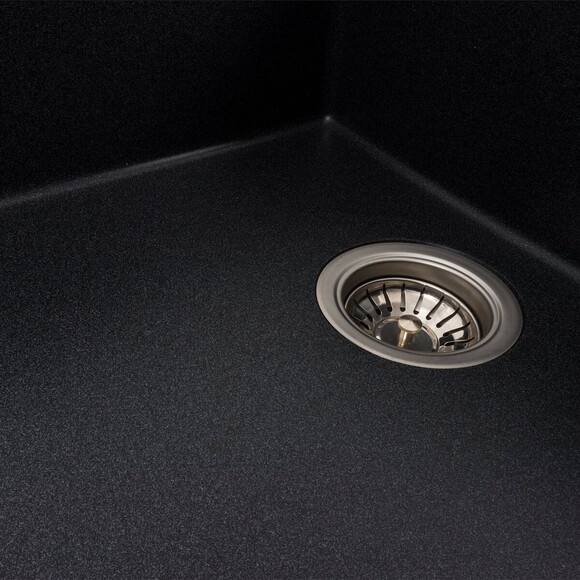 Мийка для кухні Valeso Diamond 8650 (SP000047325, 86х50 см, карбон), Колір виробника: карбон, фото , изображение 2