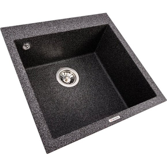 Мойка для кухни Valeso Galax 5050 (SP000049268, 50х50 см, графит), Цвет производителя: графит, фото 