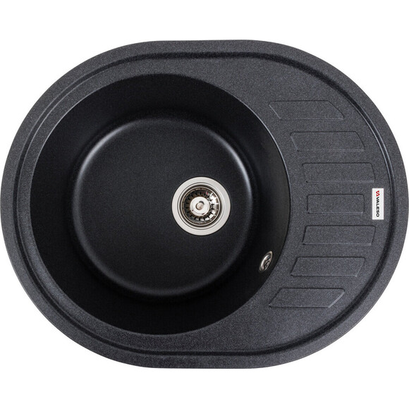 Мойка для кухни Valeso Soul 6250 (SP000047512, 62х50 см, карбон), Цвет производителя: карбон, фото 