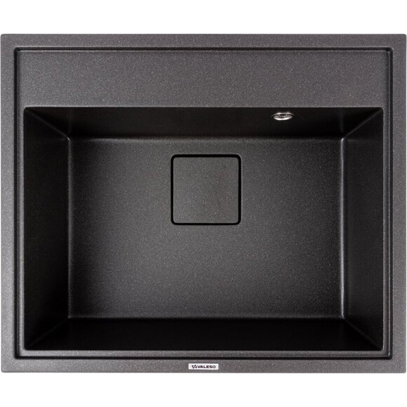 Мийка для кухні Valeso Sherlit 6050 (SP000049291, 60х50 см, моріон), Колір виробника: моріон, фото , изображение 2