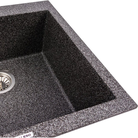 Мойка для кухни Valeso Galax 5050 (SP000049268, 50х50 см, графит), Цвет производителя: графит, фото 3