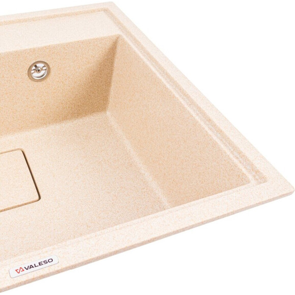 Мойка для кухни Valeso Sherlit 6050 (SP000049249, 60х50 см, сафари), Цвет производителя: сафари, фото 3