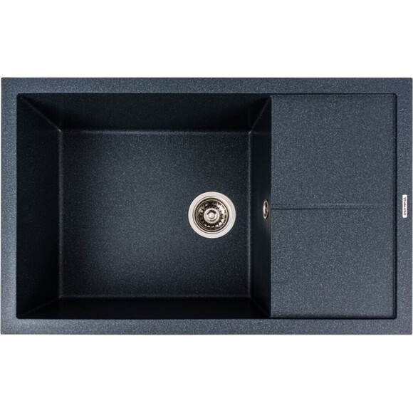 Мийка для кухні Valeso Calypso 7950 (SP000049496, 79х50 см, антрацит), Колір виробника: антрацит, фото 