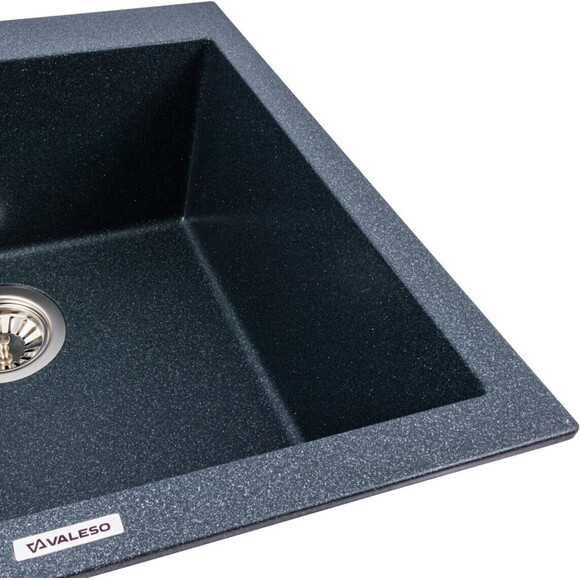 Мойка для кухни Valeso Galax 5050 (SP000049273, 50х50 см, антрацит), Цвет производителя: антрацит, фото 3