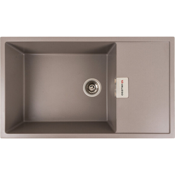 Мийка для кухні Valeso Diamond 8650 (SP000047357, 86х50 см, дюна), Колір виробника: дюна, фото 