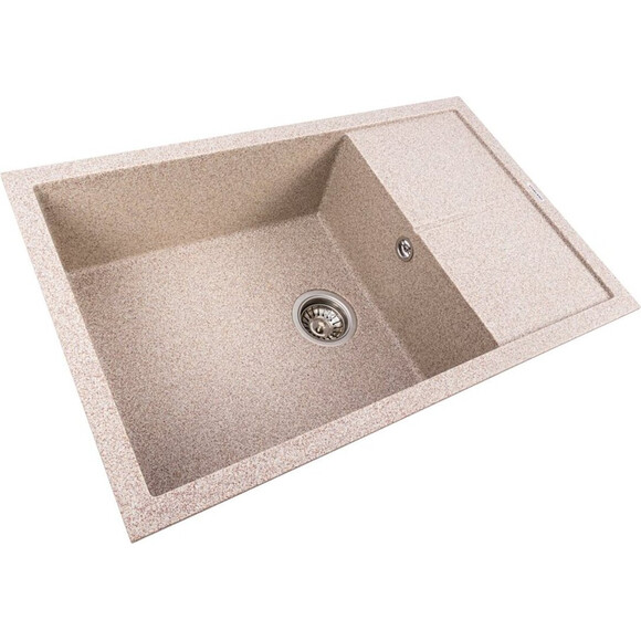 Мойка для кухни Valeso Calypso 7950 (SP000049488, 79х50 см, карамель), Цвет производителя: карамель, фото 2