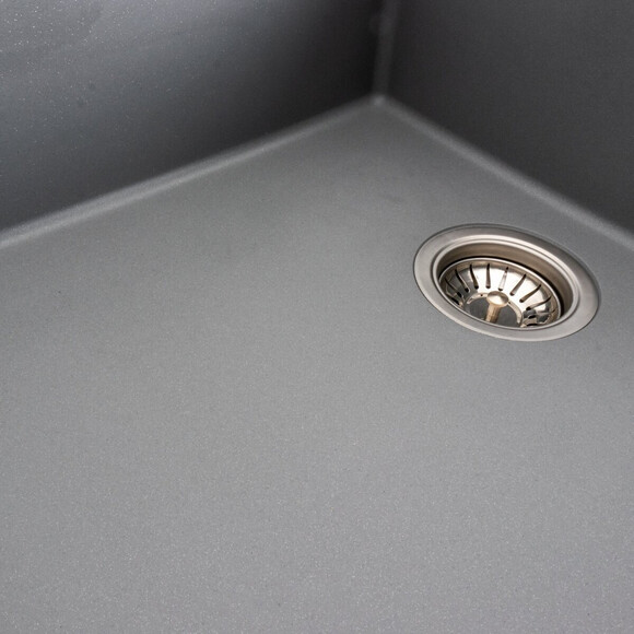 Мийка для кухні Valeso Diamond 8650 (SP000047197, 86х50 см, сірий металік), Колір виробника: сірий металік, фото , изображение 3
