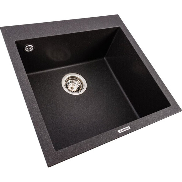 Мойка для кухни Valeso Galax 5050 (SP000049299, 50х50 см, морион), Цвет производителя: морион, фото 