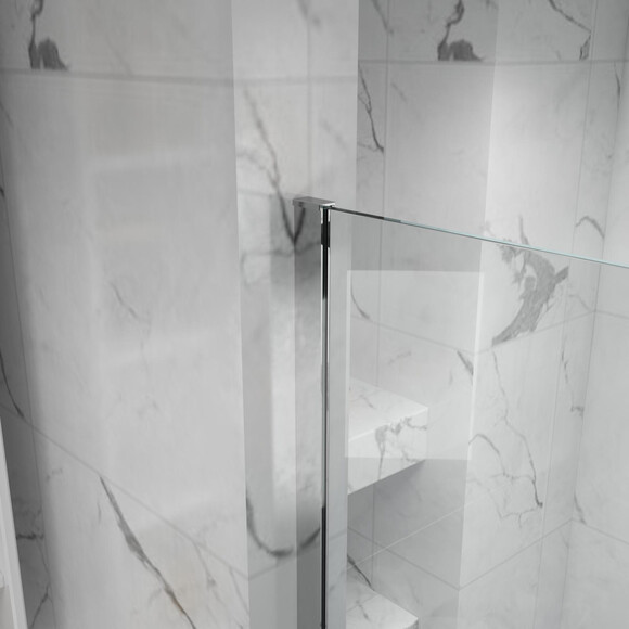 Душевая стенка Domospa by Ravak Walk-In Domospa-120 (RKUC500016, 120 см, стекло прозрачное, профиль хром), Доступные размеры: 120, фото 8