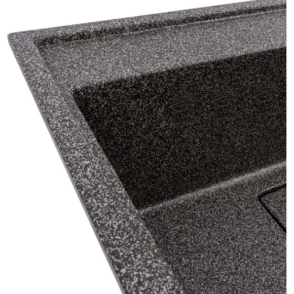 Мийка для кухні Valeso Sherlit 6050 (SP000049236, 60х50 см, графіт), Колір виробника: графіт, фото , изображение 4