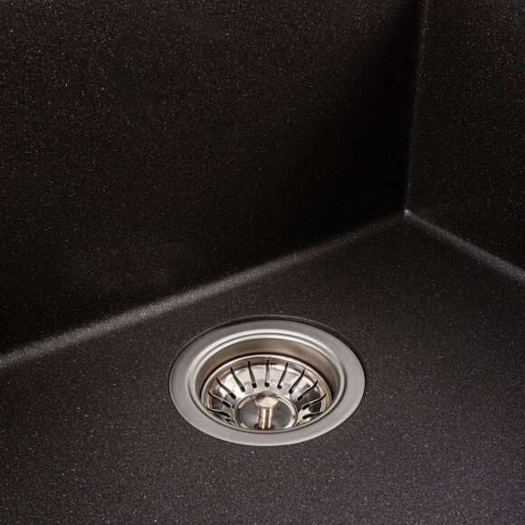 Мойка для кухни Valeso Galax 5050 (SP000049299, 50х50 см, морион), Цвет производителя: морион, фото 5