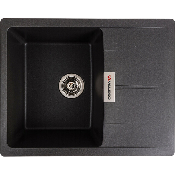 Мийка для кухні Valeso Zirkone 6250 (SP000047087, 62х50 см, моріон), Колір виробника: моріон, фото 