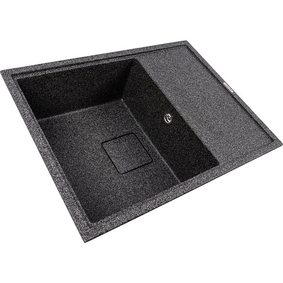 Мийка для кухні Valeso Esteris 6550 (SP000051505, 65х50 см, графіт), Колір виробника: графіт, фото 