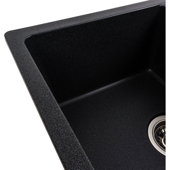 Мойка для кухни Valeso Zirkone 6250 (SP000047399, 62х50 см, карбон), Цвет производителя: карбон, фото 2