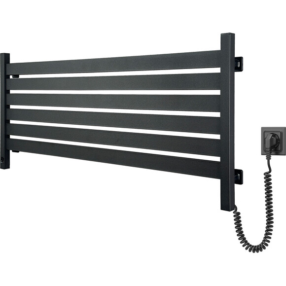Електрична рушникосушарка Navin Largo Sensor Wi-Fi 12-244055-1150 (1100x500, чорний муар, права, сенсорна, з таймером), фото , изображение 2