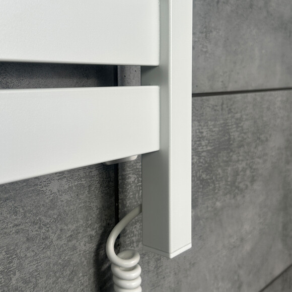 Електрична рушникосушарка Navin Largo Sensor Wi-Fi 12-844055-1150 (1100x500, білий оксамит, права, сенсорна, з таймером), фото , изображение 4