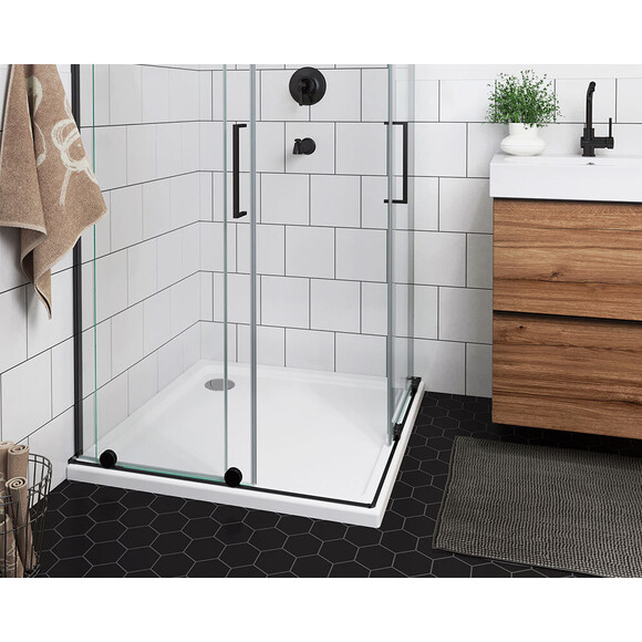 Душевой поддон Snail Лаура White Glossy 137A100 (80x80 см, белый глянцевый), Доступные размеры: 80 x 80, Цвет производителя: белый глянец, фото 5