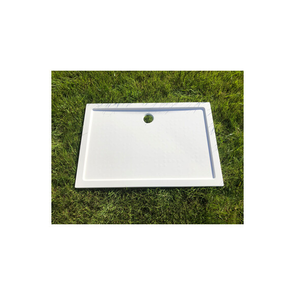 Душевой поддон Snail Титан White Glossy 140A100 (120x80 см, белый глянцевый), Цвет производителя: белый глянец, фото 3