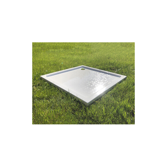 Душевой поддон Snail Лаура White Glossy 139A100 (100x100 см, белый глянцевый), Доступные размеры: 100 x 100, Цвет производителя: белый глянец, фото 2
