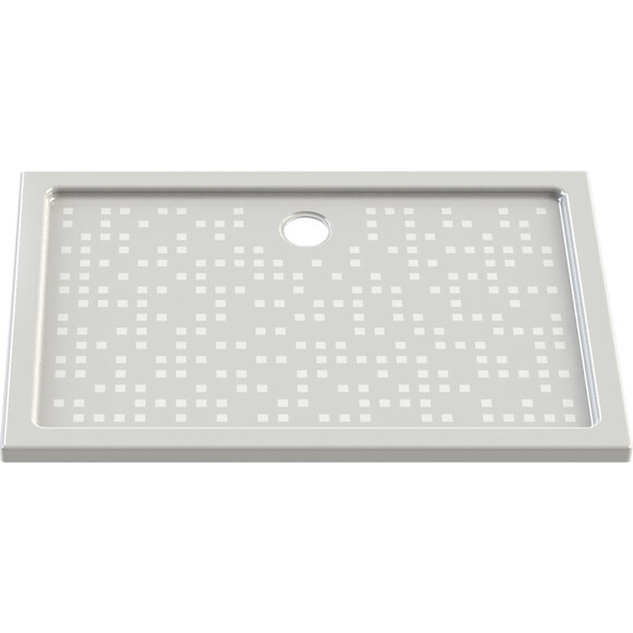Душевой поддон Snail Титан White Glossy 140A100 (120x80 см, белый глянцевый), Цвет производителя: белый глянец, фото 