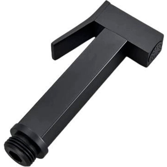 Гигиенический душ со смесителем Dusel Gani Black 233989001 (черный матовый, скрытого монтажа), Цвет производителя: черный матовый, фото 4