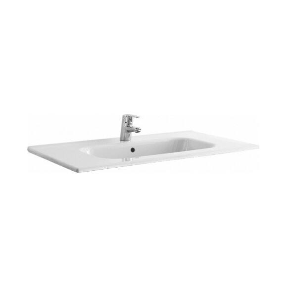 Умывальник Roca Gap White Glossy A32799B000 (100x46 см, белый глянцевый), фото 