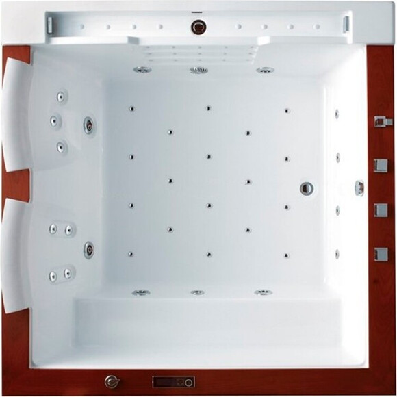 Гідромасажна ванна Golston G-U2608L (GU260801, 180x180 см, ліва), фото , изображение 2