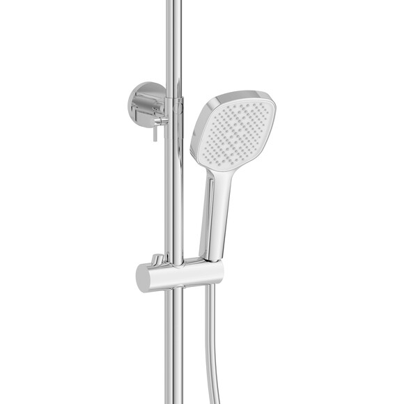 Душова система з термостатом Imprese Modus BT Chrome t048B08201SR (хром, з виливом), Колір виробника: хром, фото , изображение 4