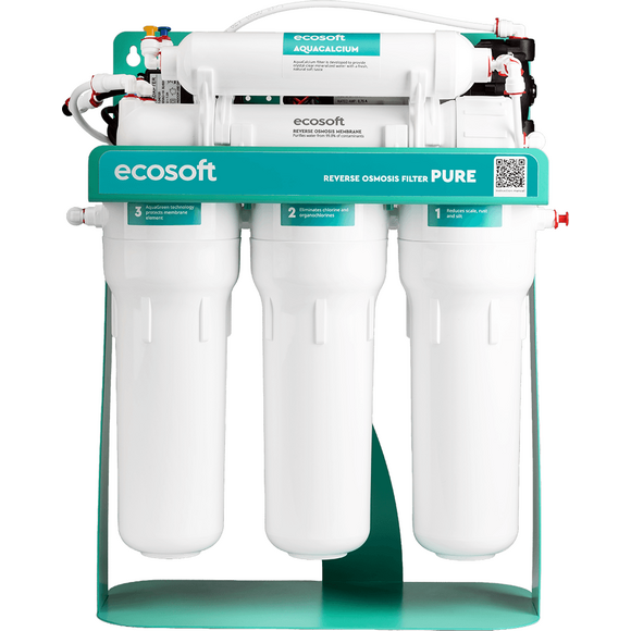 Фильтр обратного осмоса Ecosoft P'ure Aquacalcium Mint MO675PSMACECO (с помпой на станине), фото 14