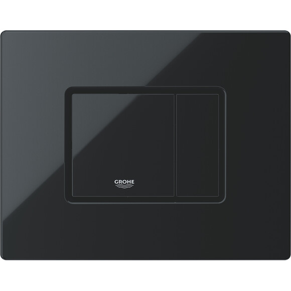 Клавіша змиву Grohe Skate Cosmopolitan Black Glossy 38732KV0 (чорна глянсова), Колір виробника: чорний глянець, фото , изображение 4