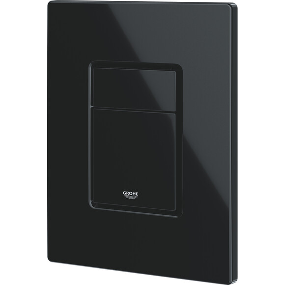 Клавіша змиву Grohe Skate Cosmopolitan Black Glossy 38732KV0 (чорна глянсова), Колір виробника: чорний глянець, фото , изображение 3