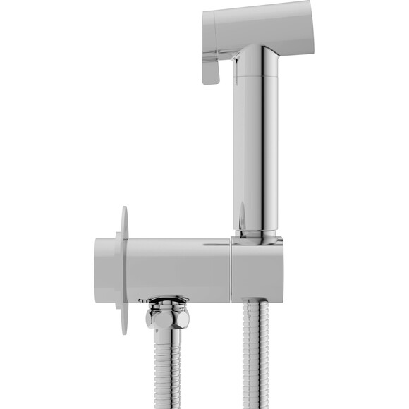 Гигиенический душ со смесителем Imprese Kucera Chrome f03703401AB (хром, скрытого монтажа), Цвет производителя: хром, фото 3