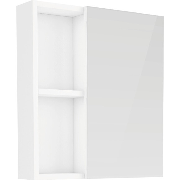 Дзеркальна шафа RJ Atlas RJFU005-08WH (60x60 см, біла, розпашна), Доступні розміри: 60 x 60, Колір виробника: білий, фото 