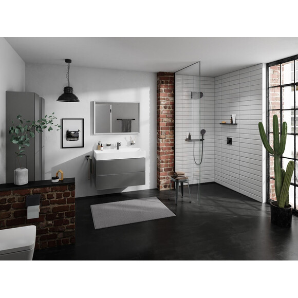Змішувач для умивальника Hansgrohe Tecturis E CoolStart EcoSmart+ Black Matt 73021670 (чорний матовий), Колір виробника: чорний матовий, фото , изображение 13