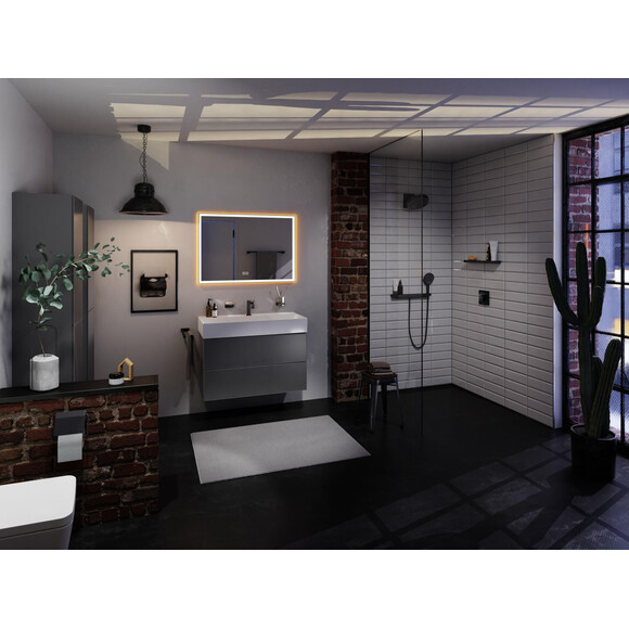Змішувач для умивальника Hansgrohe Tecturis E CoolStart EcoSmart+ Black Matt 73021670 (чорний матовий), Колір виробника: чорний матовий, фото , изображение 12