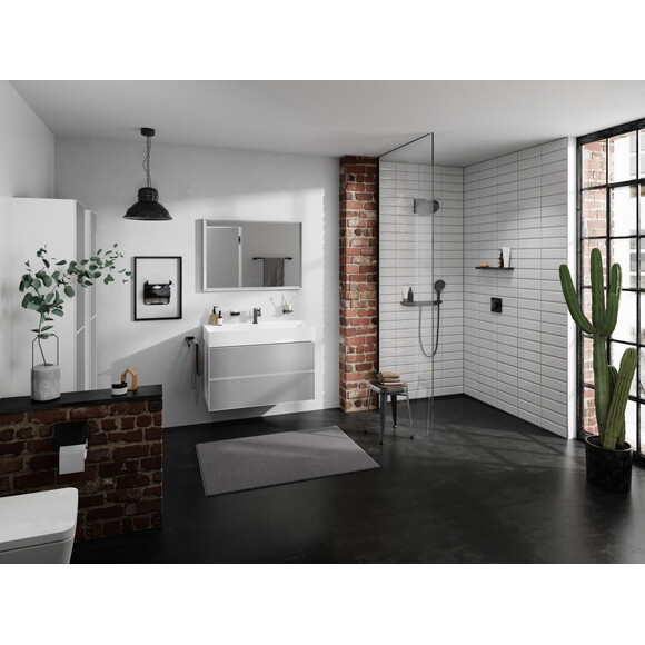 Змішувач для умивальника Hansgrohe Tecturis E CoolStart EcoSmart+ Black Matt 73021670 (чорний матовий), Колір виробника: чорний матовий, фото , изображение 11
